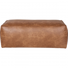 BePureHome Poef Rodeo cognac