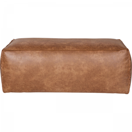 BePureHome Poef Rodeo cognac