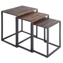 Trendhopper Bijzettafel Batu set van 3