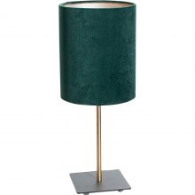 Trendhopper Tafellamp Sky incl. kap &#2013265944;18/h22 velvet Deep Forest Green