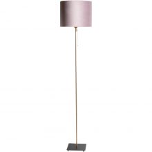 Trendhopper Vloerlamp Sky incl. kap &#2013265944;32/h25 velvet Castle Rose Pink