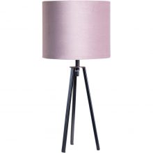 Trendhopper Tafellamp Lino incl. kap &#2013265944;25/h20 velvet Castle Rose Pink