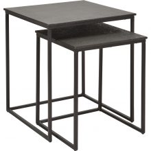 Trendhopper Bijzettafel Metalo set van 2