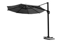 Nesling | Coolfit Zweefparasol Ø 350 cm | Antraciet