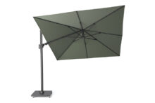 Platinum | Zweefparasol Challenger T² Premium 300 x 300 cm | Olive