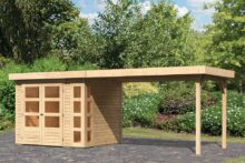 Woodfeeling | Tuinhuis Kerko 3 met Overkapping 2,8 | Onbehandeld