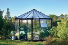 Royal Well | Atrium 90 Tuinkamer | Veiligheidsglas 3 mm | Zwart