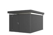 Biohort | Berging CasaNova 3 x 4 | Deur Linksdraaiend | Donkergrijs-Metallic