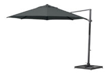 4 Seasons Outdoor | Zweefparasol Siesta Ø 350 cm | Antraciet--Charcoal