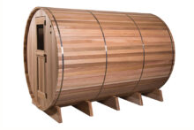 Fonteyn | Barrelsauna 7+3 ft. Grandview | Rustic