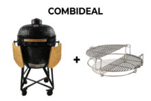 Fonteyn | Combideal BBQ Kamado Big 25" met Divide & Conquer System