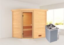 Woodfeeling | Sauna Elea | Kachel 4,5 kW Geïntegreerde Bediening