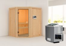 Woodfeeling | Sauna Faurin | Biokachel 4,5 kW Externe Bediening