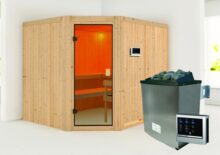 Woodfeeling | Sauna Horna | Kachel 9 kW Externe Bediening