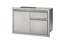 Napoleon | Inbouw Module | Deur + Afvalkast Combi Smal | 91x60cm