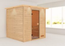 Woodfeeling | Sauna Jara met Dakkraag