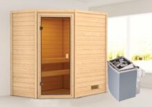 Woodfeeling | Sauna Jella | Kachel 4,5 kW Externe Bediening