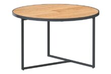 4 Seasons Outdoor | Koffietafel Strada Ø58,5 cm | Teak-Aluminium