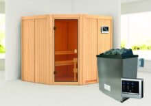 Woodfeeling | Sauna Kotka | Kachel 9 kW Externe Bediening