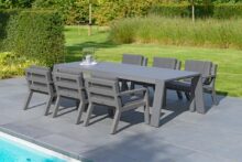 Borek | Lounge-Dining Tuinset Viking | Antraciet