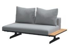 4 Seasons Outdoor | Endless Loungebank/Chaise Longue | Antraciet