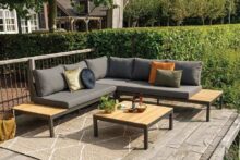 Exotan | Loungeset La Vida | Alu met Teak