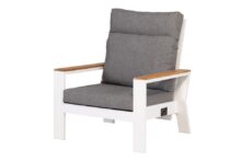 Exotan | Verstelbare Loungestoel Valerie | White