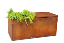 OFYR | Herb Garden Bench | Corten