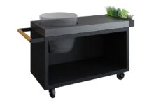 OFYR | Kamado Table | Black 135 PRO | Concrete BGE