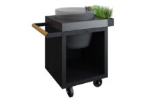 OFYR | Kamado Table | Black 65 PRO | Concrete BGE