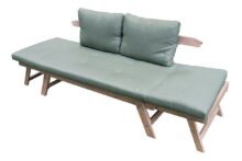 Fonteyn | Loungebank Orlando 3-zits | Acacia Teak Look