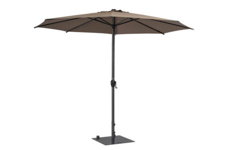 Exotan | Parasol Lyon Rond Ø300 cm | Taupe