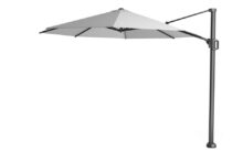 Platinum | Zweefparasol Challenger T¹ Ø350 cm | Lichtgrijs