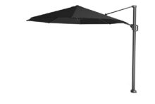 Platinum | Zweefparasol Challenger T¹ Ø350 cm | Zwart