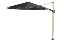 Platinum | Zweefparasol Challenger T² Premium Ø350 cm | Oak-Faded Black