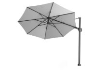 Platinum | Zweefparasol Challenger T² Ø350 cm | Lichtgrijs