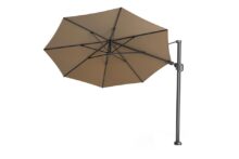 Platinum | Zweefparasol Challenger T² Ø350 cm | Taupe