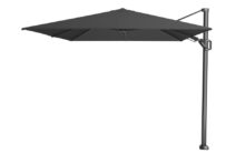 Platinum | Zweefparasol Challenger T² Premium 350 x 260 cm | Faded Black