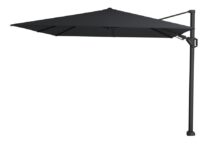 Platinum | Zweefparasol Challenger T² Premium 300 x 300 cm | Jet Black