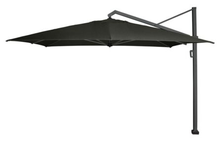 Platinum | Zweefparasol Icon Premium 350 x 350 cm | Faded Black