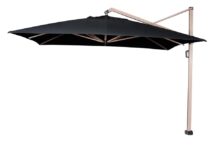 Platinum | Zweefparasol Icon Premium 400 x 300 cm | Faded Black