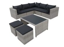 Fonteyn | Loungeset Salou met Koffietafel | Halfmoon Light Grey