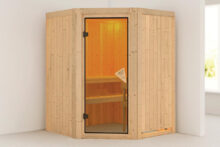 Karibu | Sauna Larin | Deur Bronze