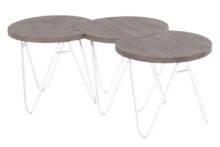 Hartman | Bijzettafel Sophie Full Moon Ø50 x 45(h) cm | Set 3 Stuks