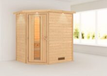 Woodfeeling | Sauna Svea met Dakkraag | Energiesparend