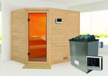 Karibu | Sauna Tanami | Kachel 9 kW Externe Bediening