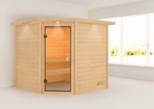 Woodfeeling | Sauna Tilda met Dakkraag