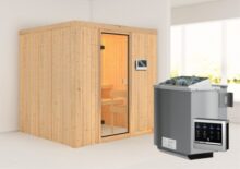 Woodfeeling | Sauna Tromsö | Biokachel 4,5 kW Externe Bediening