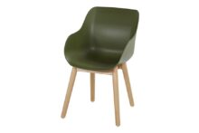 Hartman | Tuinstoel Sophie Teak Organic 2 stuks | Moss Green