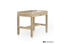 Apple Bee | Bijzettafel Olive 60 x 40 x 50(h) cm | Natural Oak